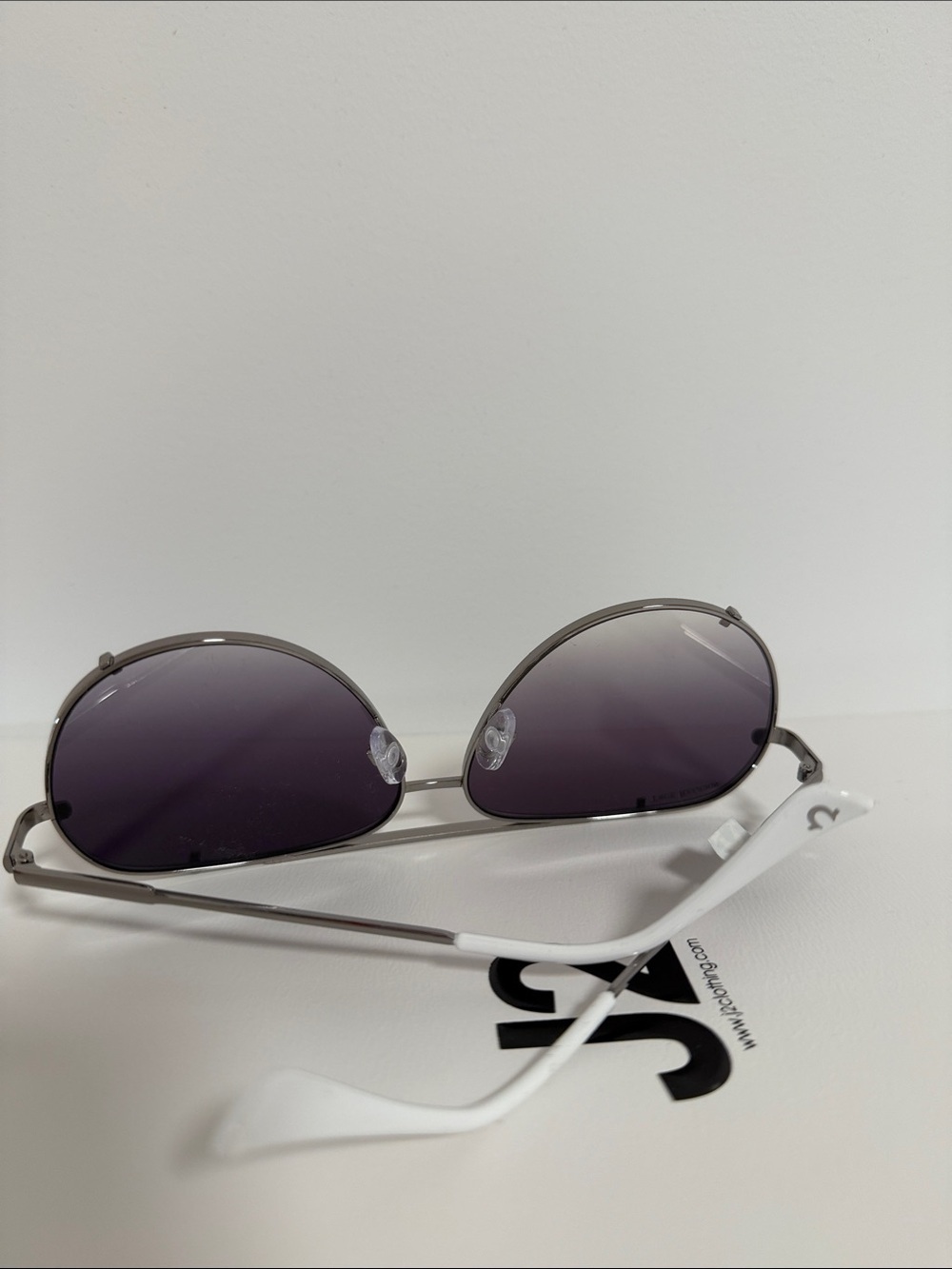 ✨Host pick✨True Religion Silver Double Bridge Aviator Sunglasses only